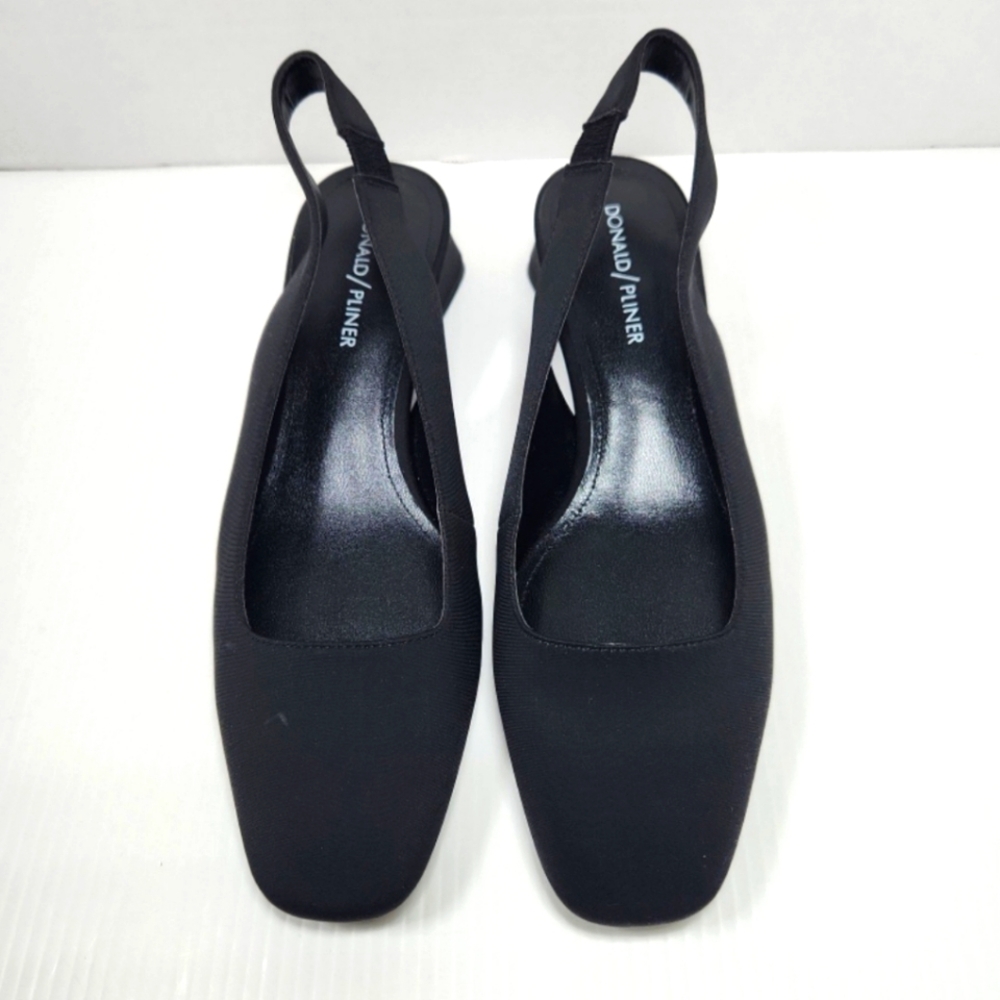 Donald J. Pliner Women's Black Slingback Shoes 8.5